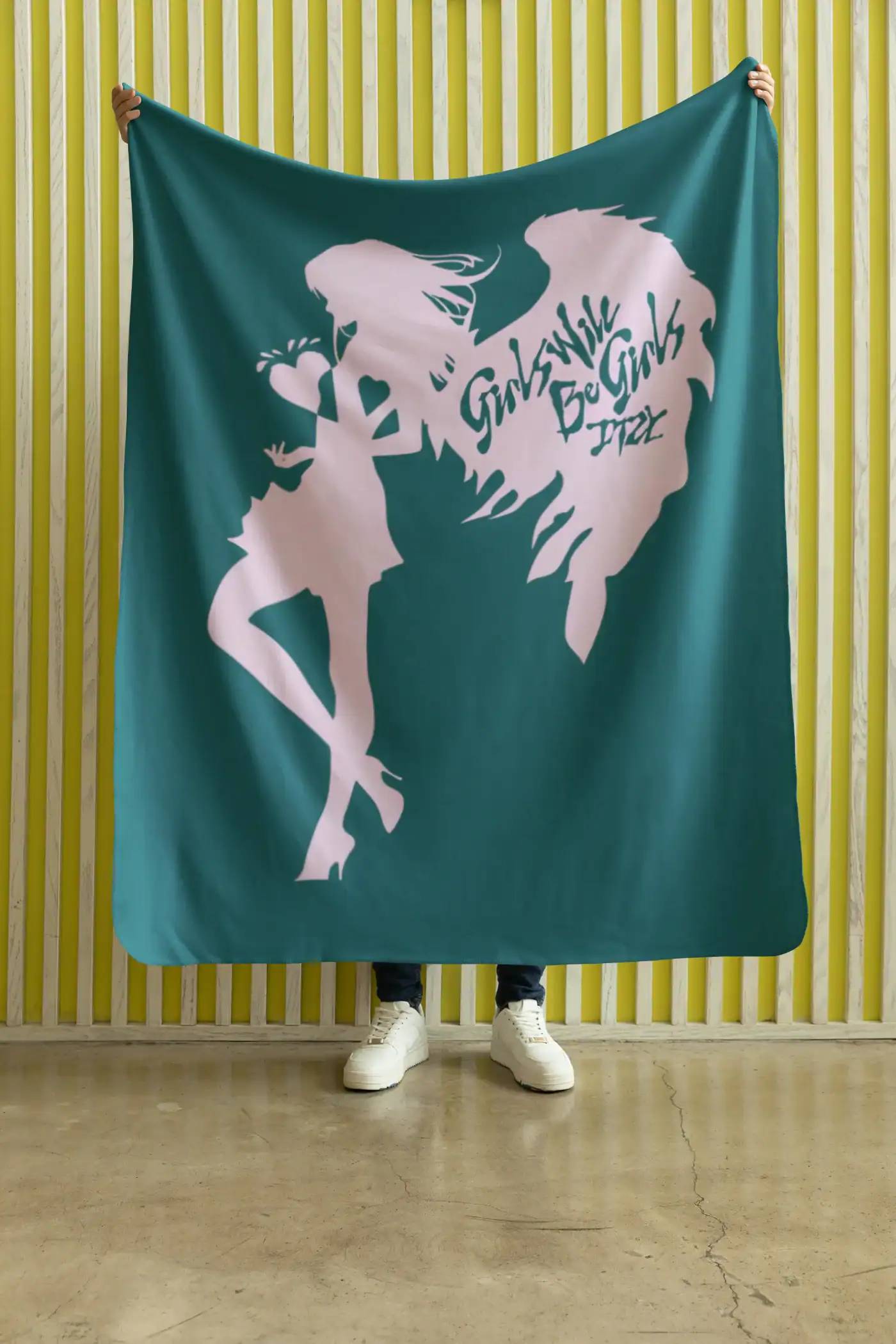 Itzy Girls will be Girls Blanket
