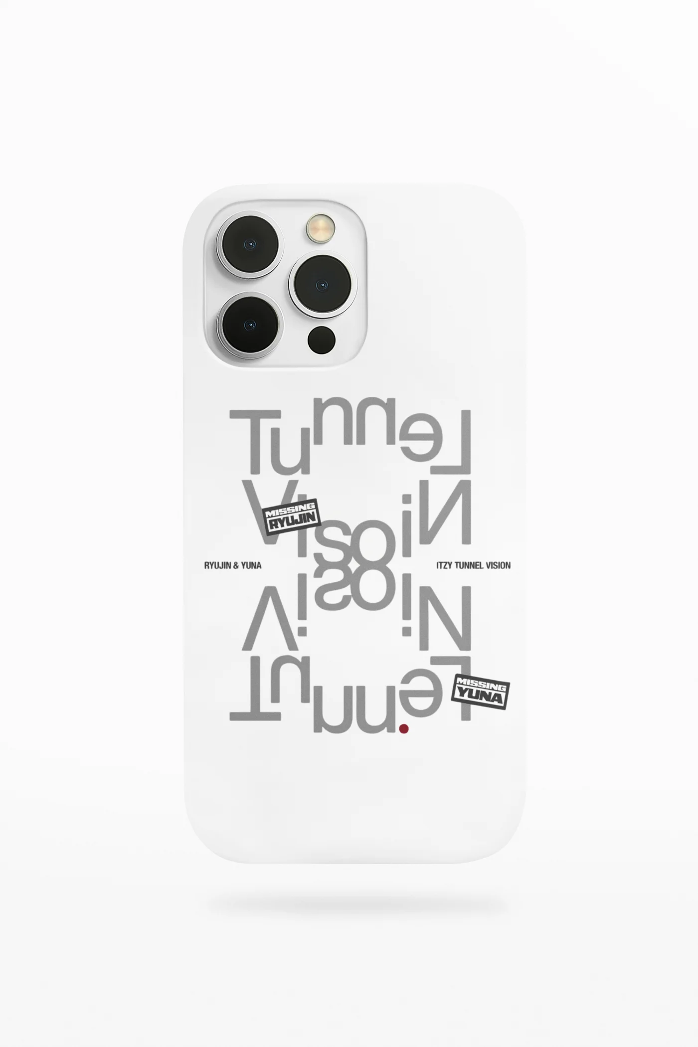 itzy tunnel vision phone case