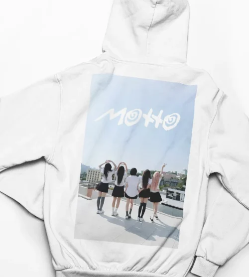 ITZY White Motto Script Hoodie