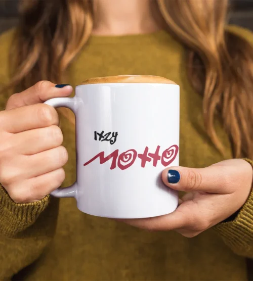 ITZY Motto Script Mug