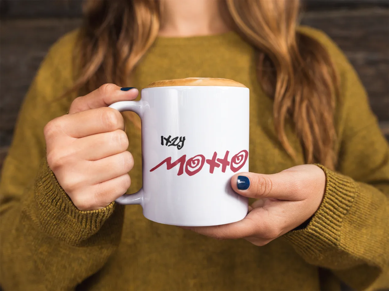 ITZY Motto Script Mug
