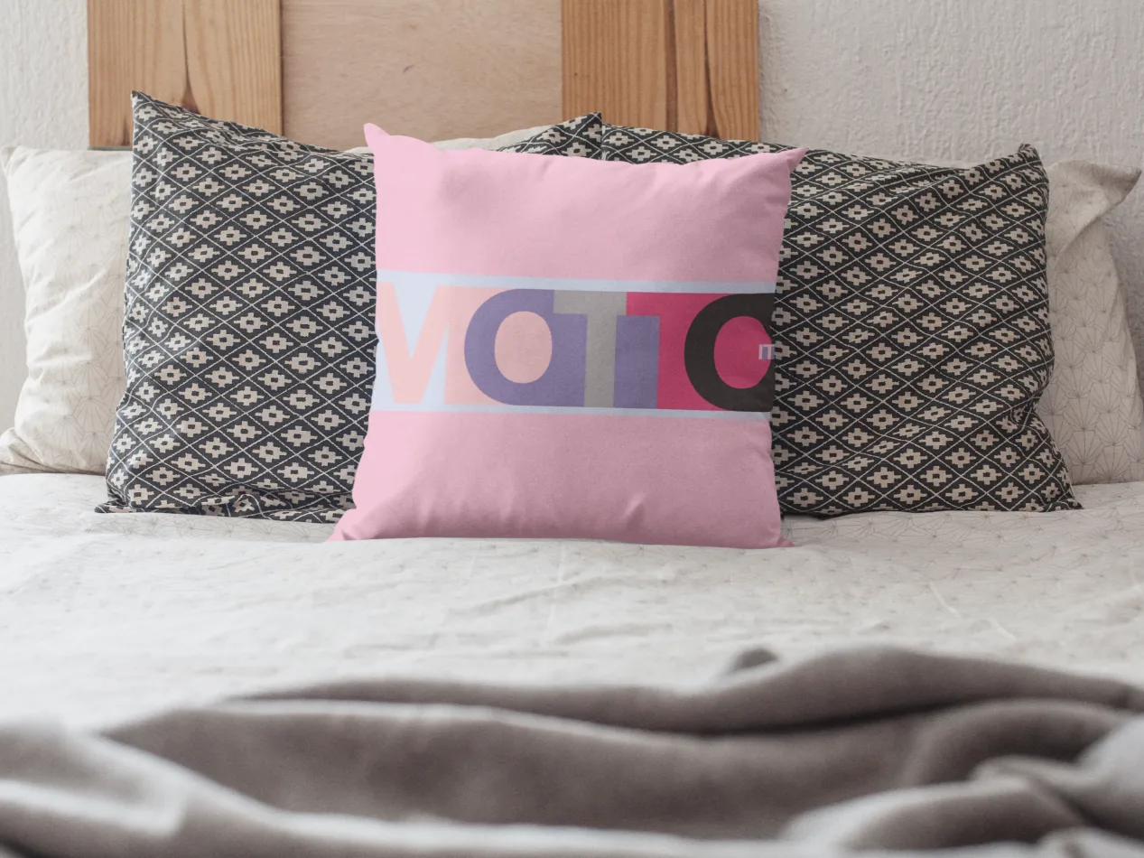 ITZY Motto Marquee Pillow Case - Image 2